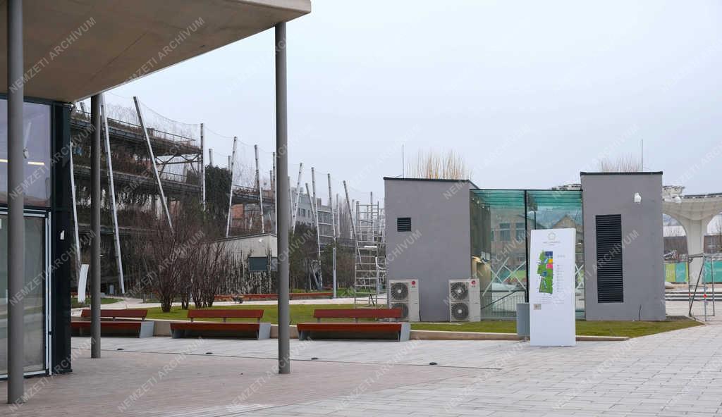 Városkép - Budapest - A Millenáris Park 
