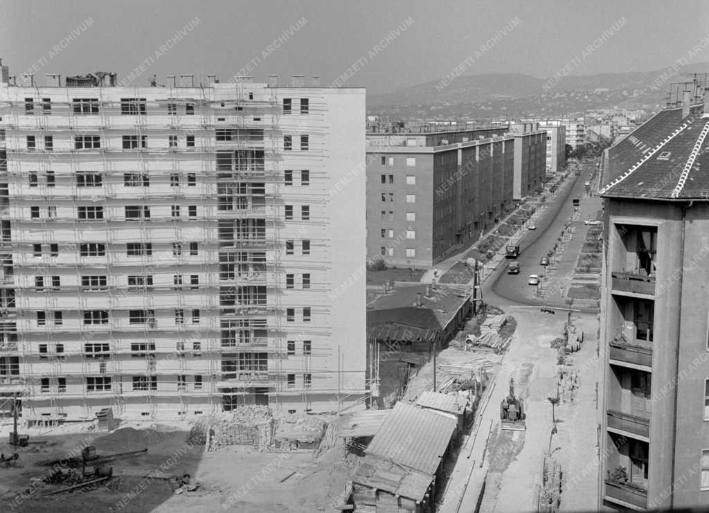 Városkép - Budapest - Lágymányosi lakótelep