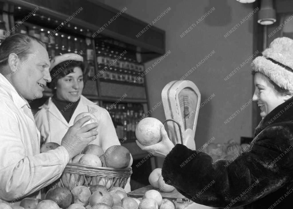 Kereskedelem - Grapefruit árusítás