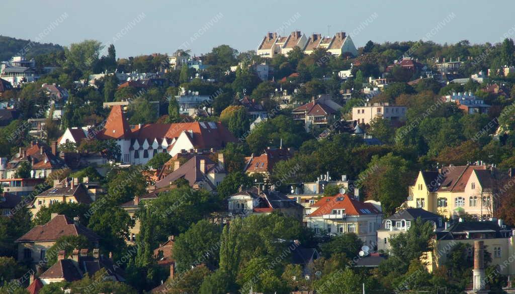 Városkép - Budapest - Rózsadombi lakóépületek