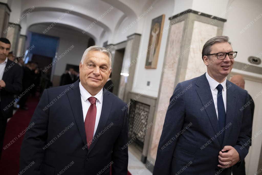 Orbán Viktor Szerbiában