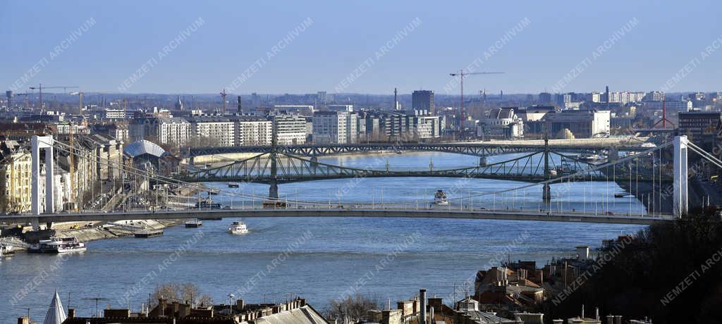 Városkép - Budapest - Dunai hidak