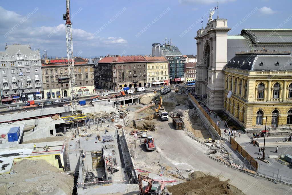 Budapest - A Baross tér rendezése