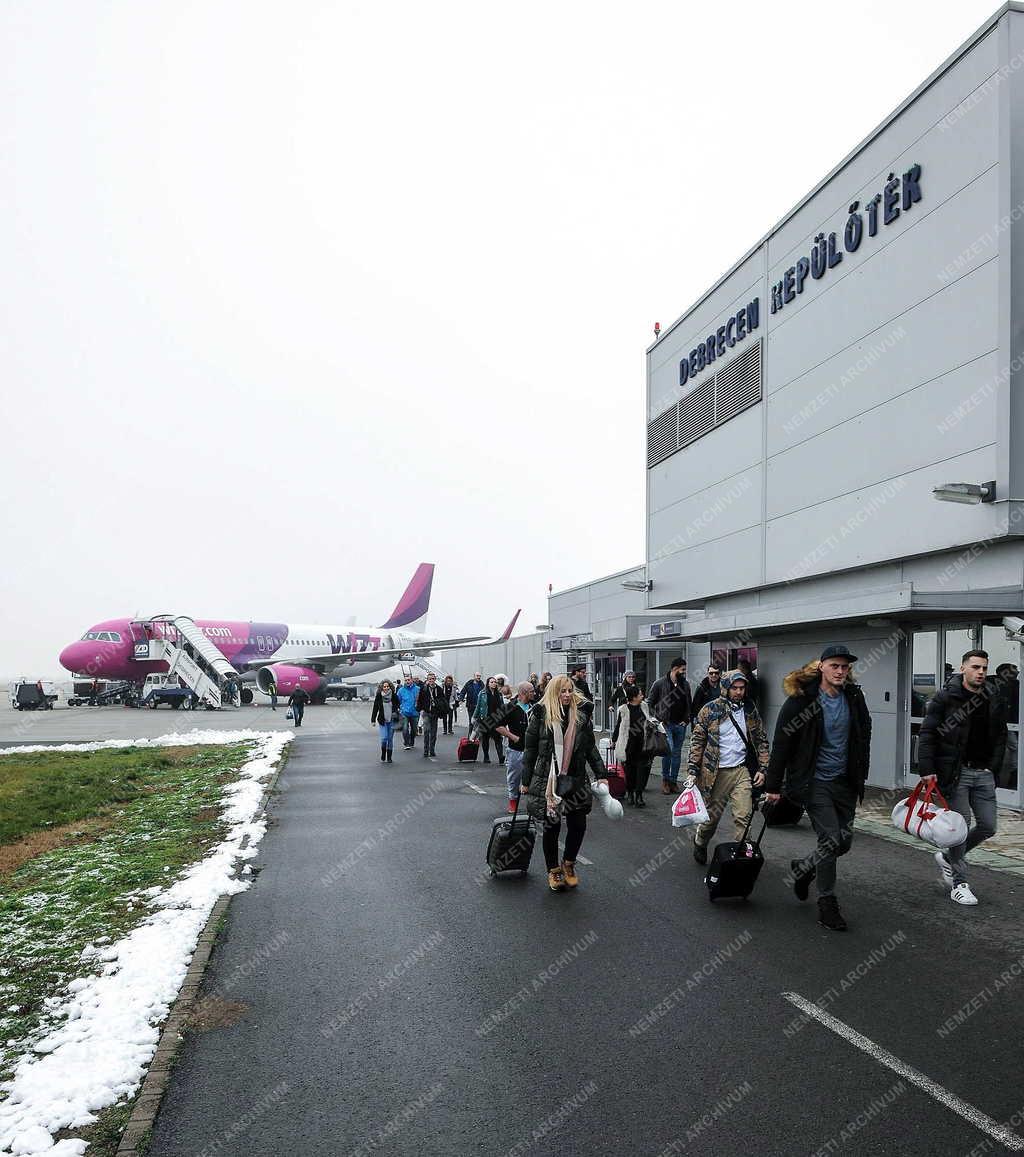 Légiközlekedés - Debrecen - Rekord utasforgalom 