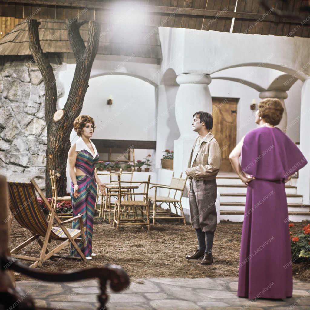 Kultúra - Film - A Nyári játék című tv-film forgatása