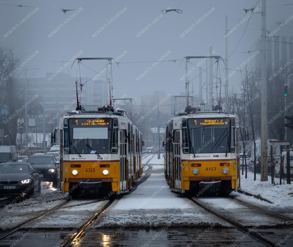 Közlekedés - Budapest - Villamos