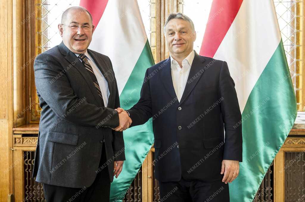 Orbán Viktor és Pásztor István találkozója