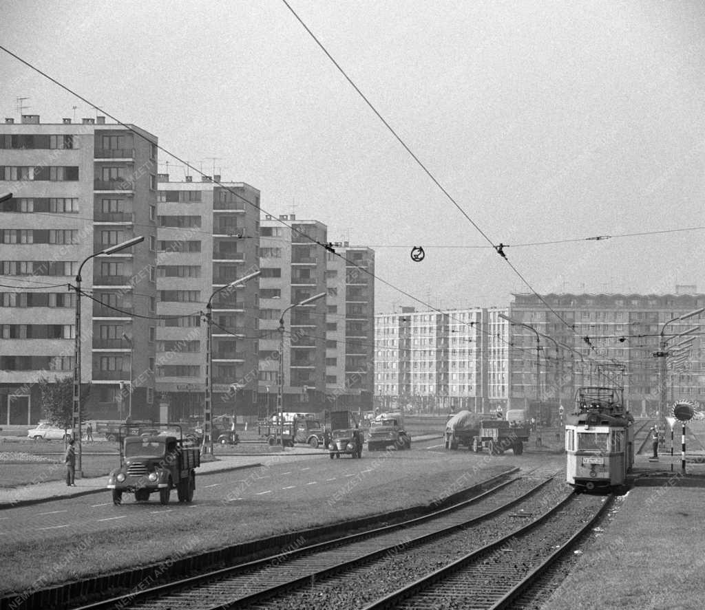 Városkép - Budapest - Lágymányosi lakótelep