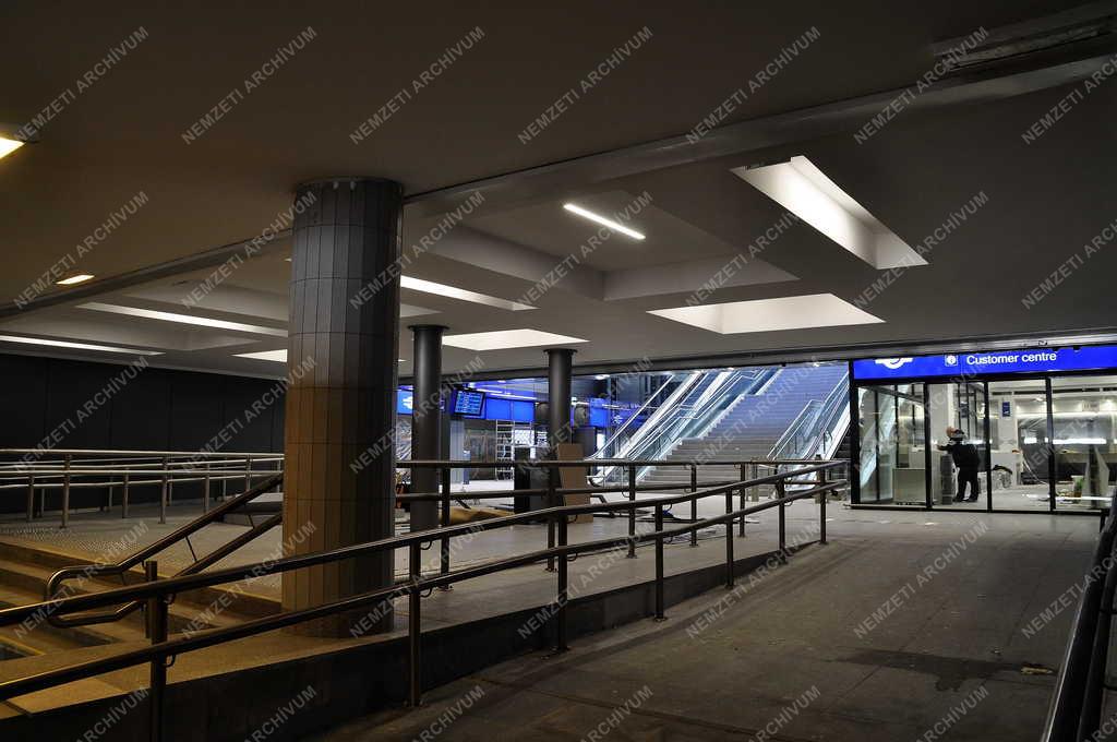 Közlekedés - Budapest - Új utascentrum épül a Keleti pályaudvaron