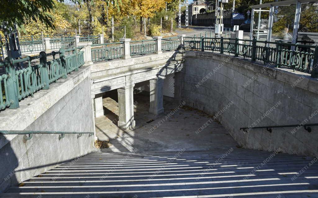 Közlekedés - Budapest - A főváros második legrégebbi gyalogos aluljárója