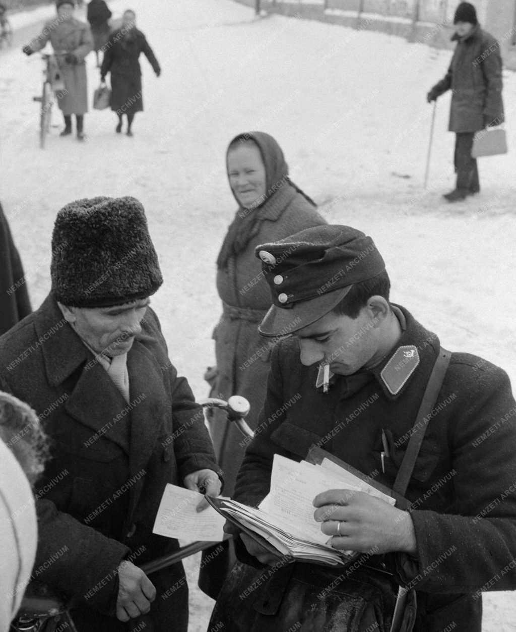 Postai szolgáltatás - Békési külterületi, tanyasi postás