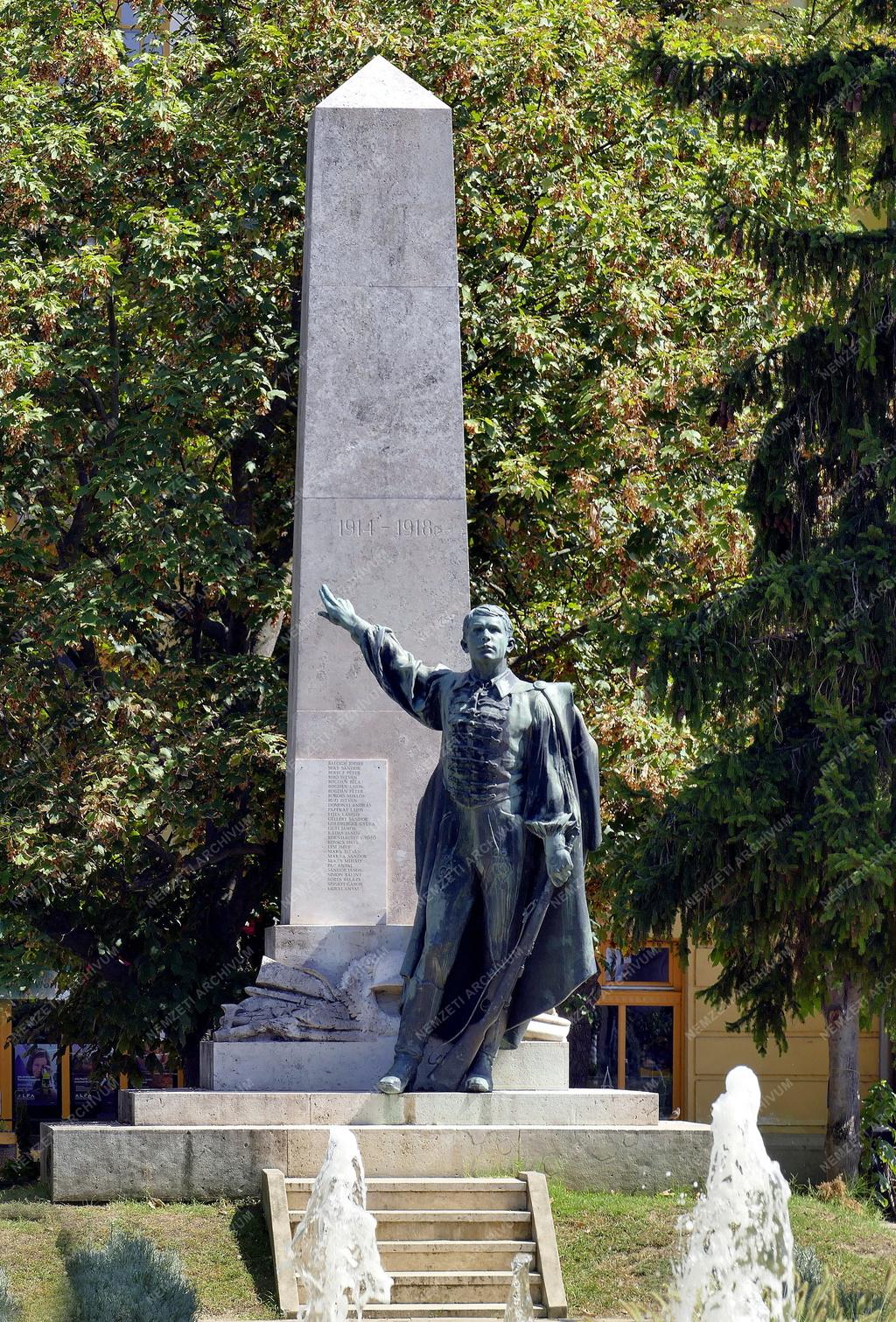 Emlékmű - Mezőtúr - I. világháborús emlékmű