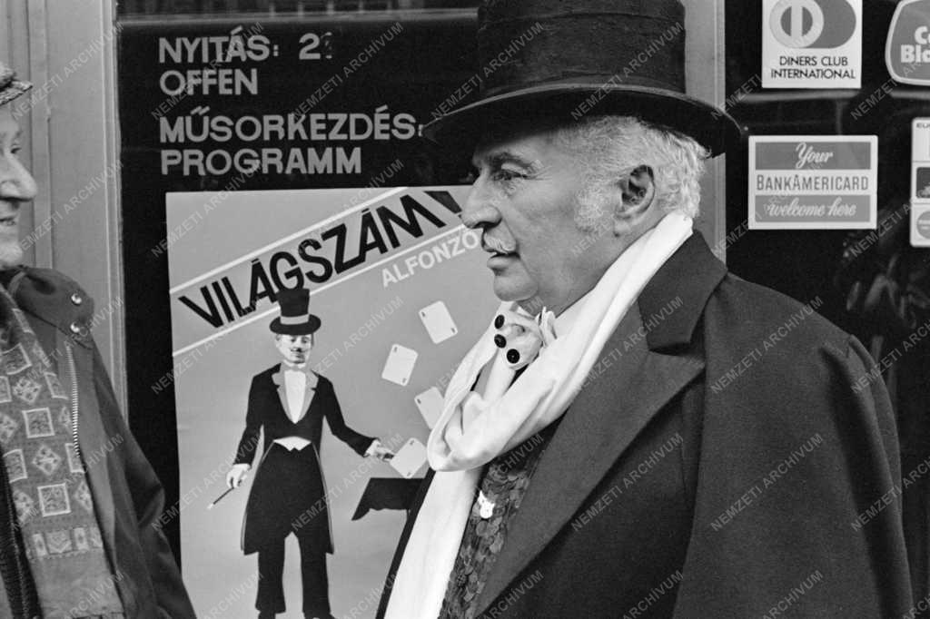 Kultúra - Televízió - Az Alfonzó Show című tv-műsor forgatása