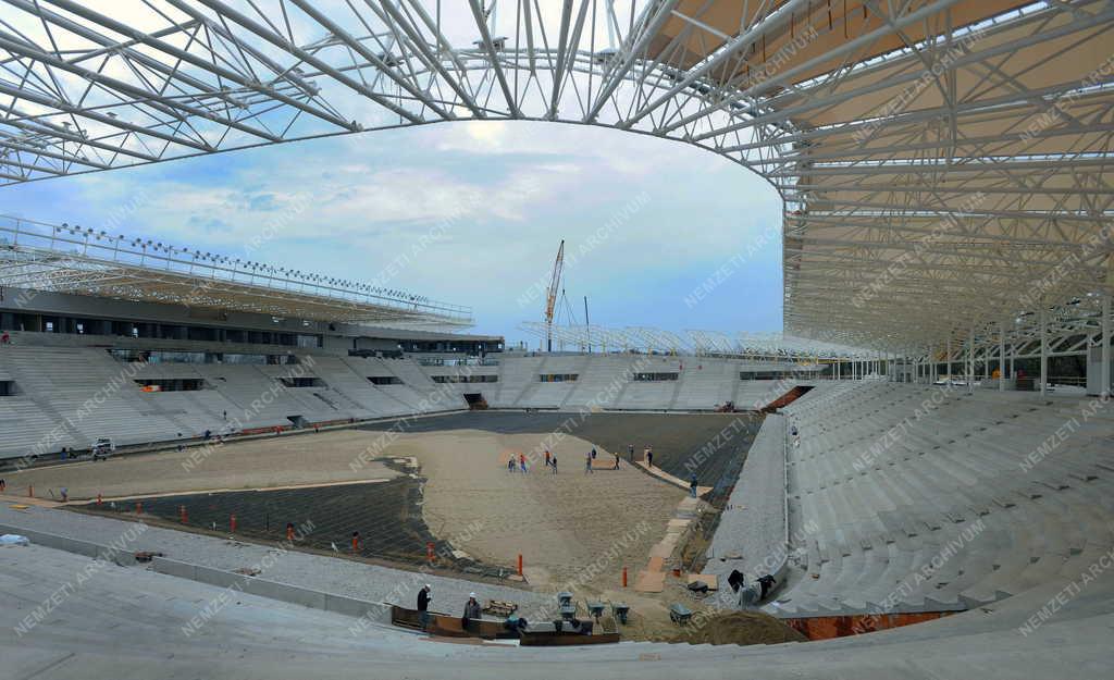 Sportlétesítmény - Debrecen - Épül az új stadion Debrecenben