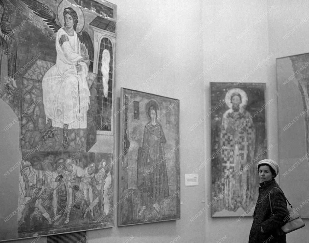 Kultúra - Kiállítás - Jugoszláv freskóművészet a középkorban
