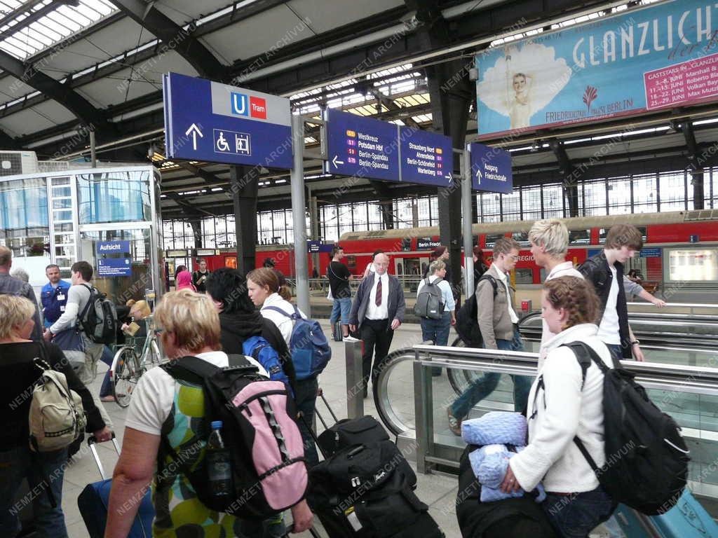 Berlin - S-Bahn átszállóhely