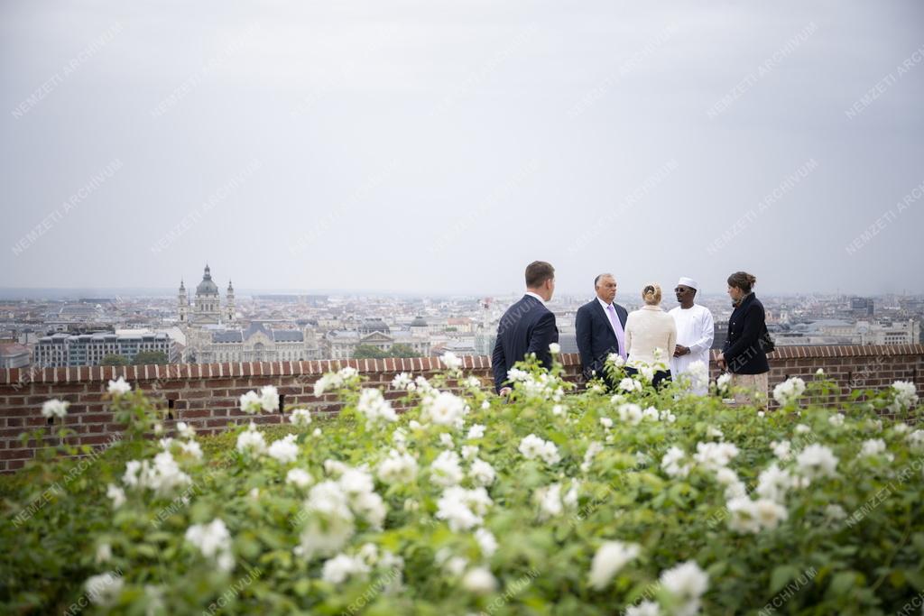 Orbán Viktor fogadta Csád elnökét