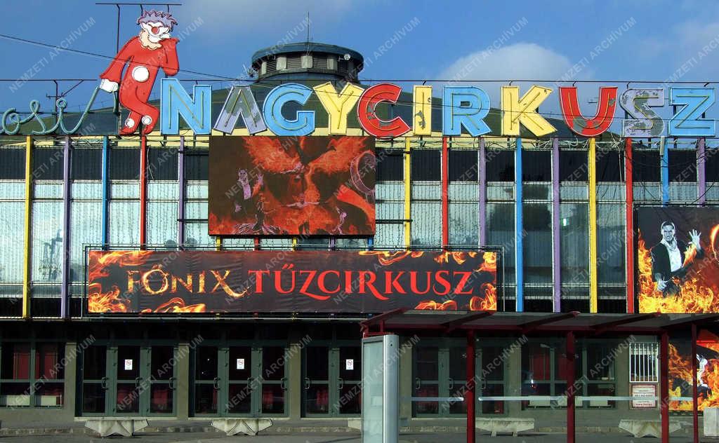 Városkép - Budapest - A Fővárosi Nagycirkusz épülete