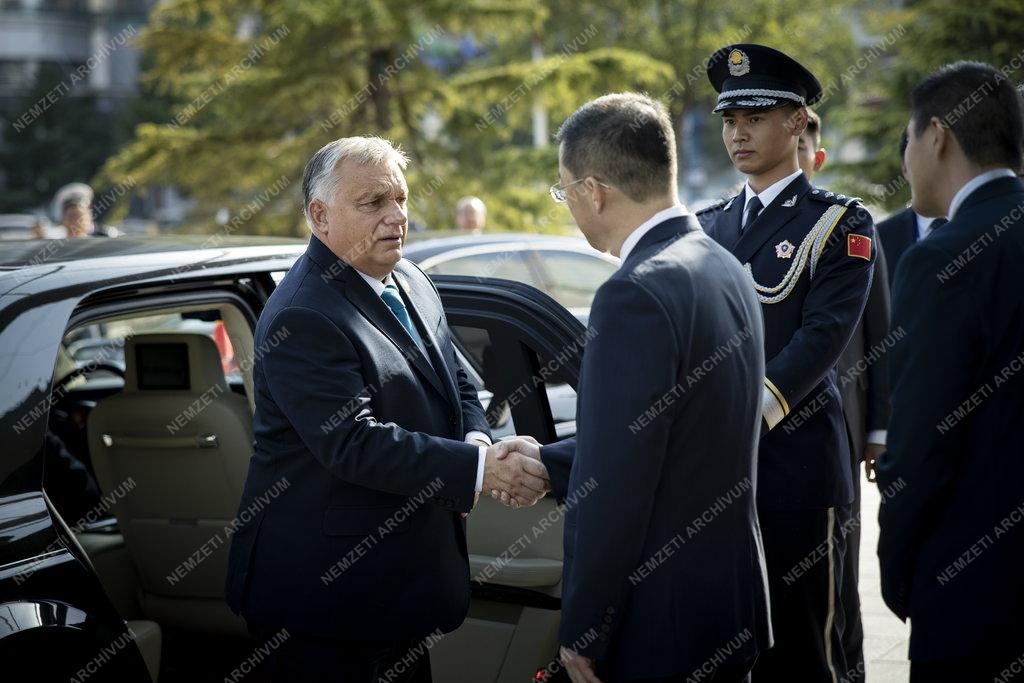 Orbán Viktor Kínában