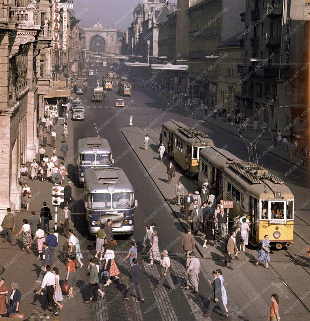 Városkép - Budapest - Rákóczi út