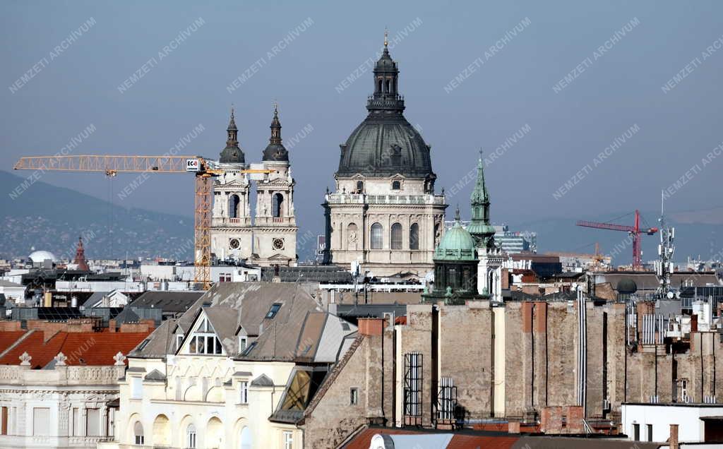 Városkép - Budapest látkép a Gellért-hegyről