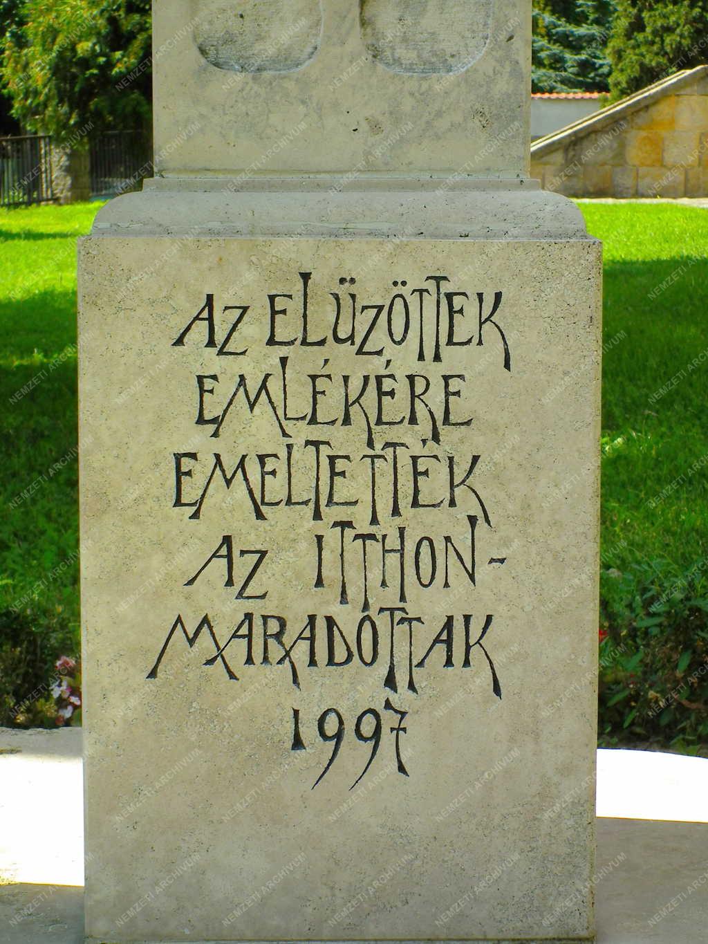 Emlékmű - Dunabogdány - Sváb kitelepítési emlékmű