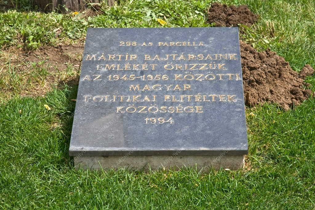 Nemzeti Emlékhely - Budapest - Új köztemető, 298-as parcella
