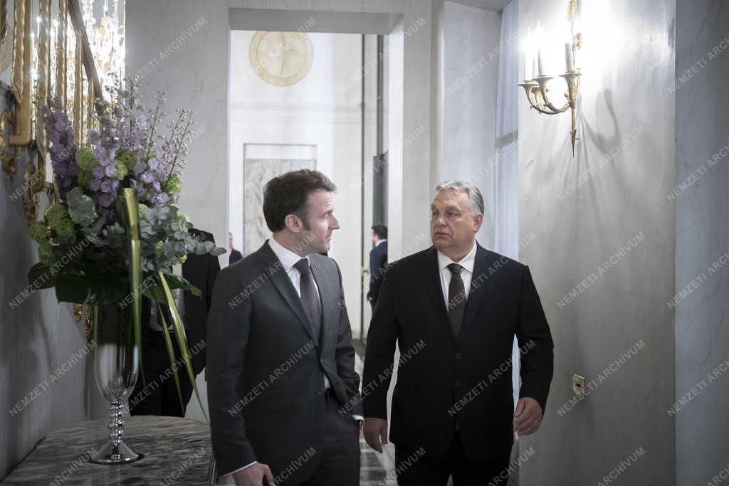 Magyar-francia csúcstalálkozó Párizsban 
