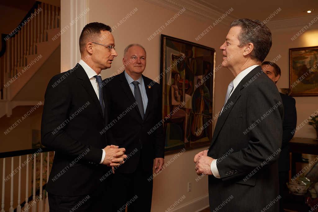 Szijjártó Péter Washingtonban