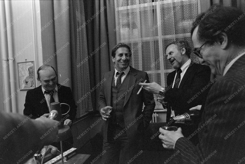 Kultúra - Az izraeli Chaim Topol és Bodrogi Gyula színművészek
