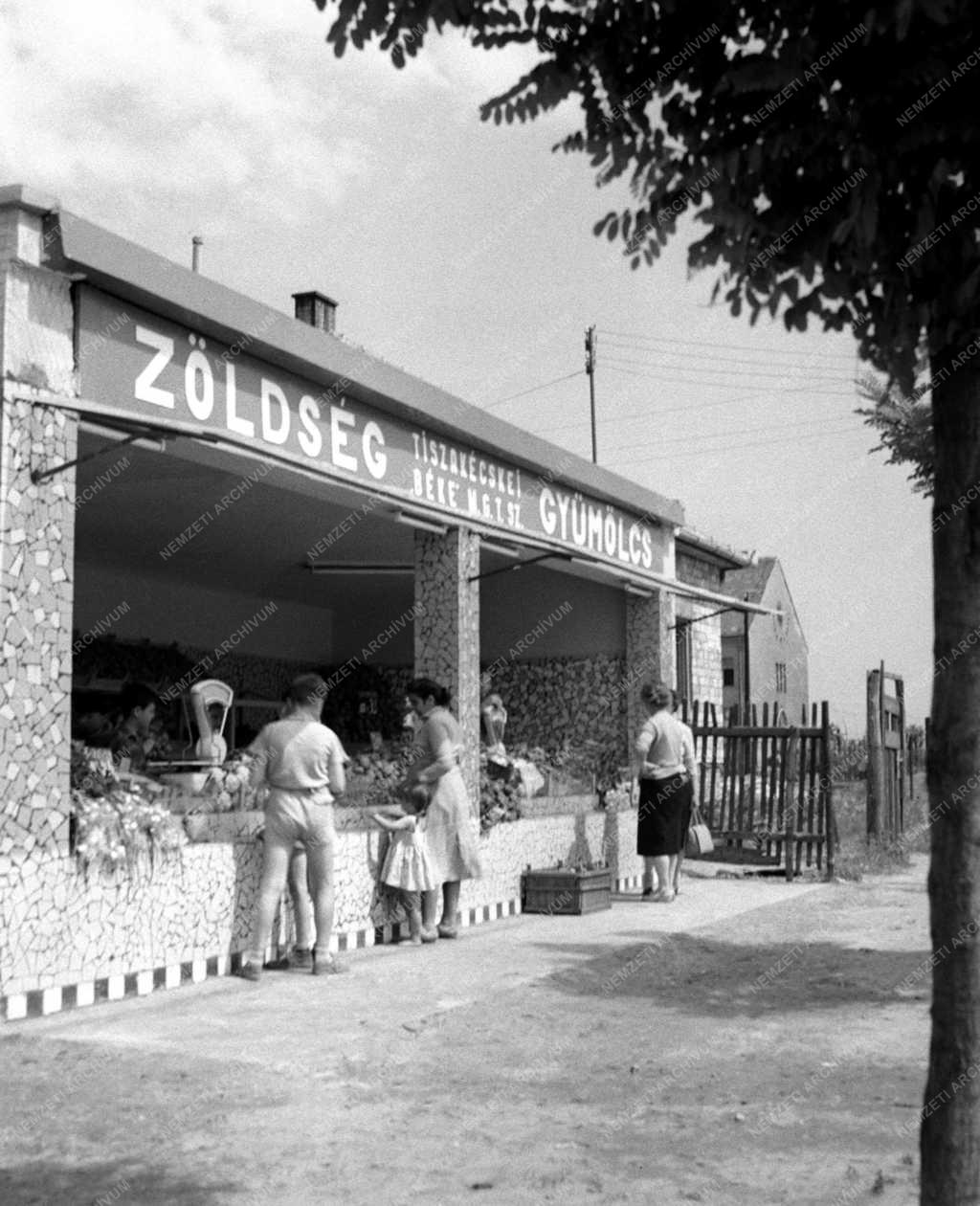 Kereskedelem - Zöldség és gyümölcs üzlet