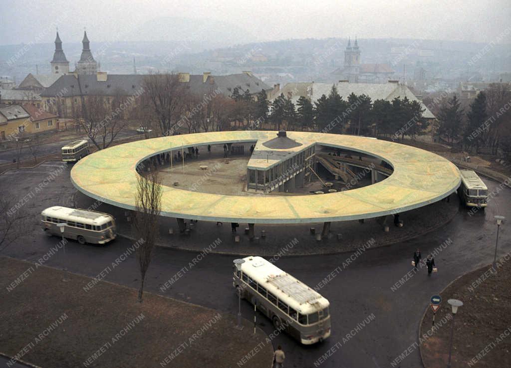 Városkép - Egri új buszpályaudvar