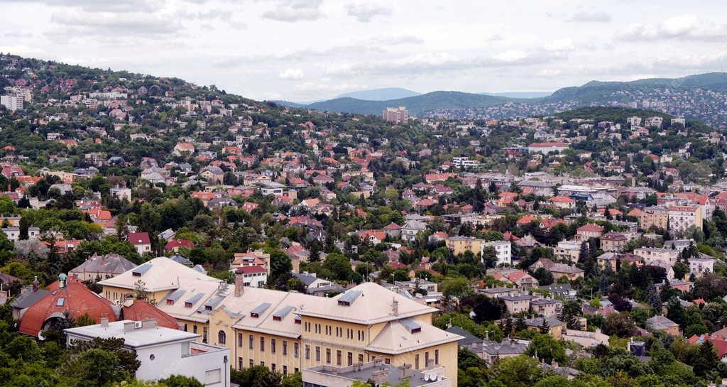 Városkép - Budapest - Látkép a Sas-hegyről