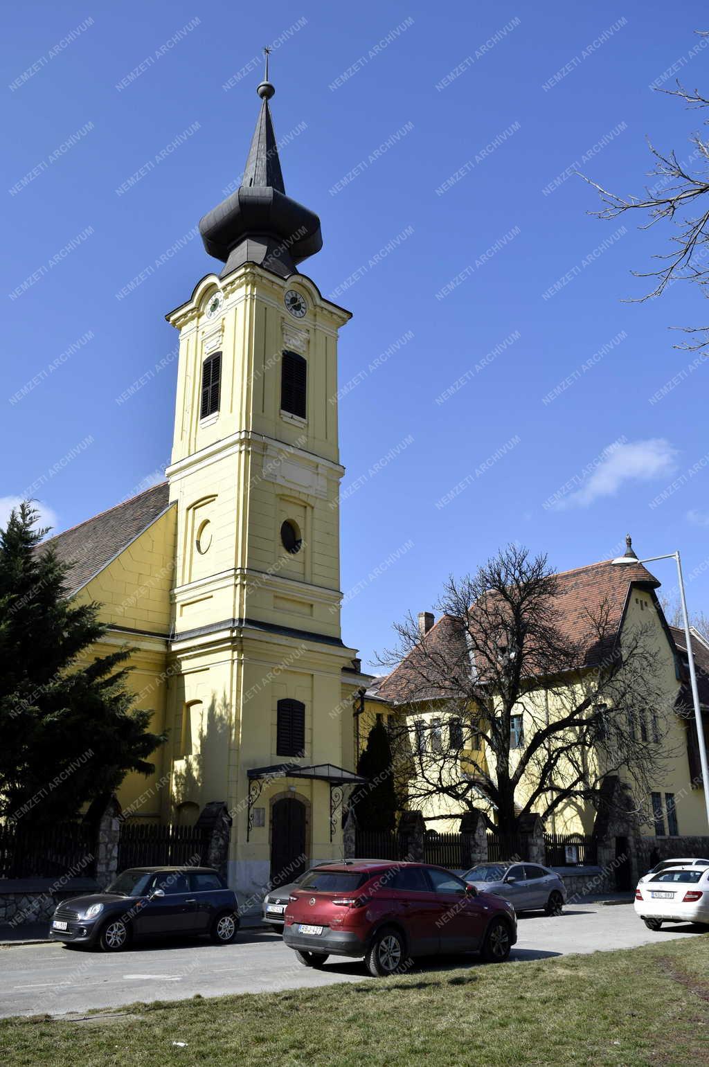 Egyház - Budapest - Református templom Óbudán