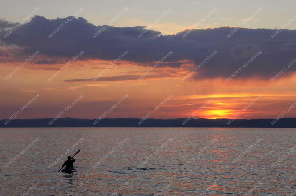 Siófok - Kajakozó 