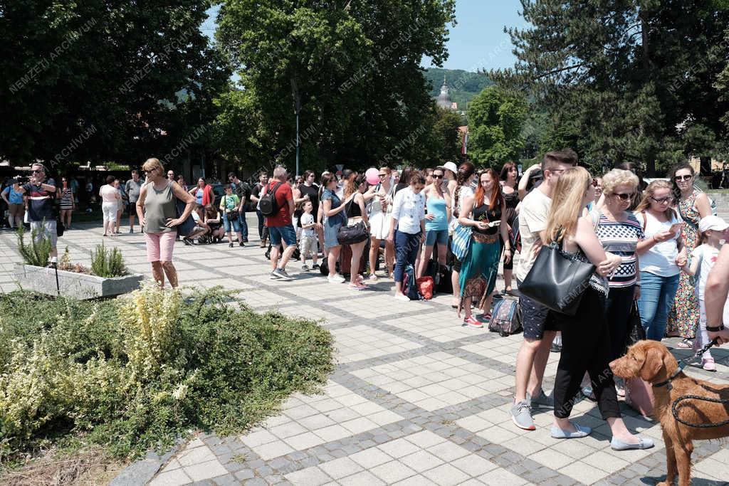 Közlekedés - Nagymaros - Mentesítő hajójárat