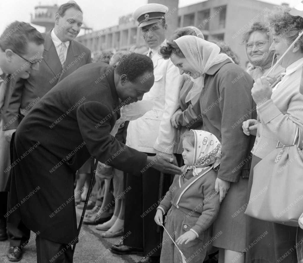 Külkapcsolat - A ghánai küldöttség hazautazása Budapestről