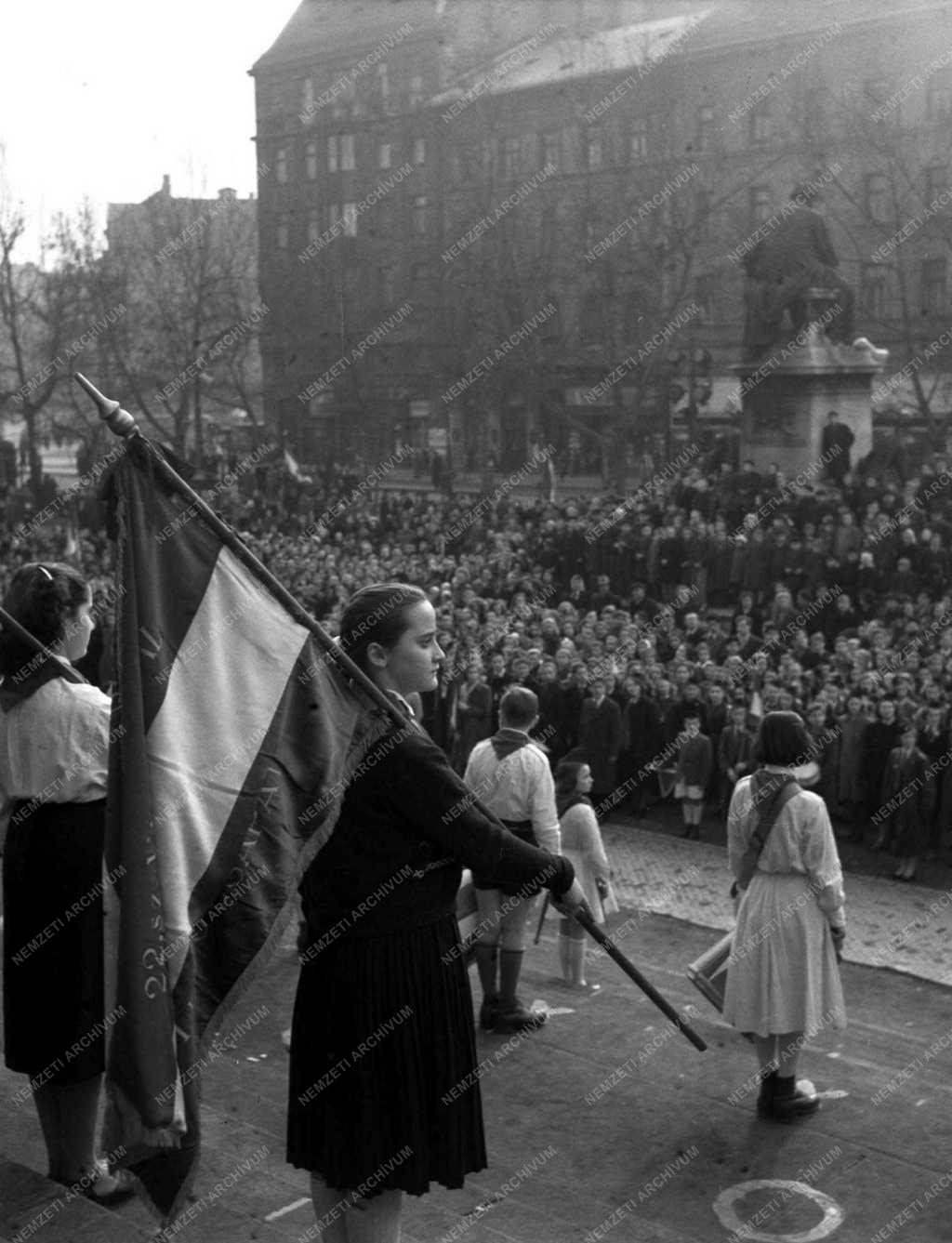Március 15-i ünnepség Budapesten