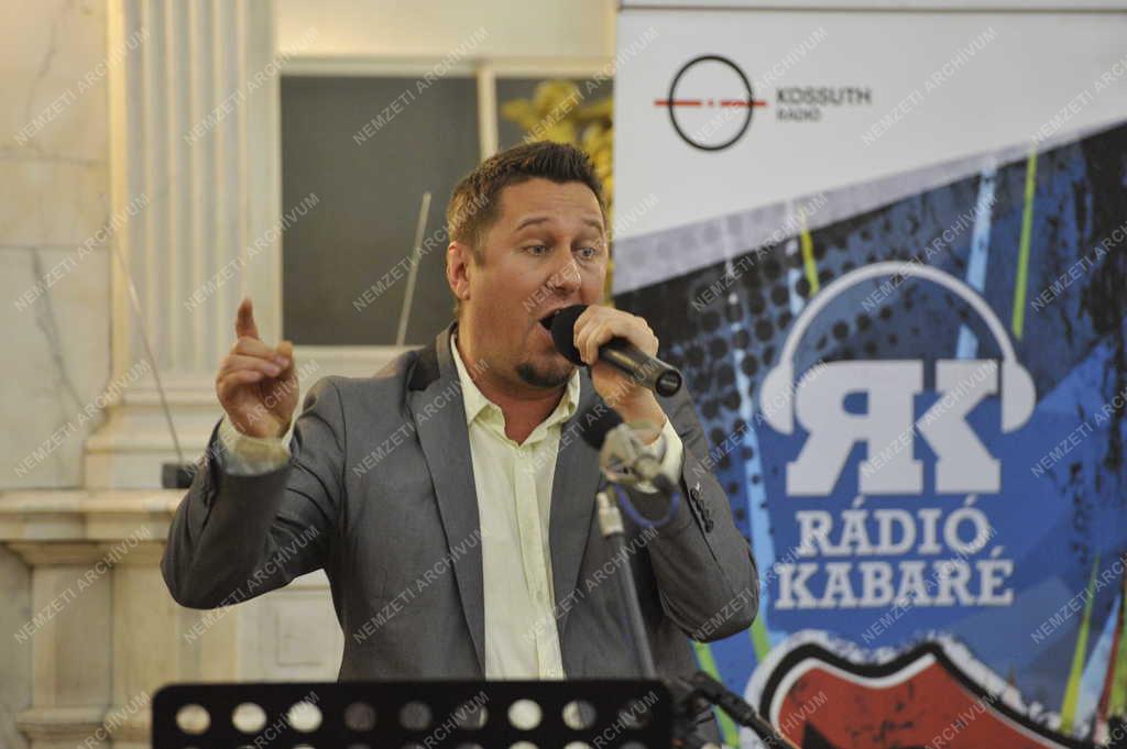 Rádió - Rádiókabaré felvétele - Polgár Péter