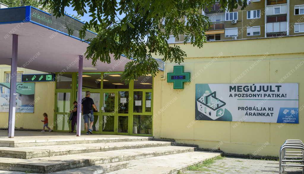 Városkép - Budapest - Újpesti lakótelep