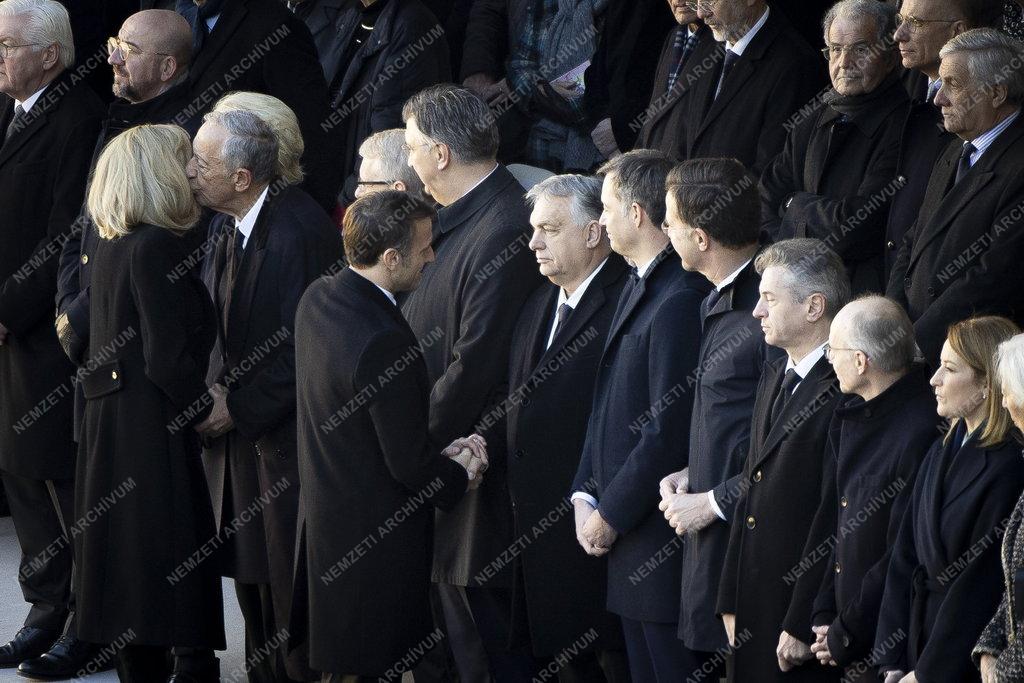 Jacques Delors búcsúztatása