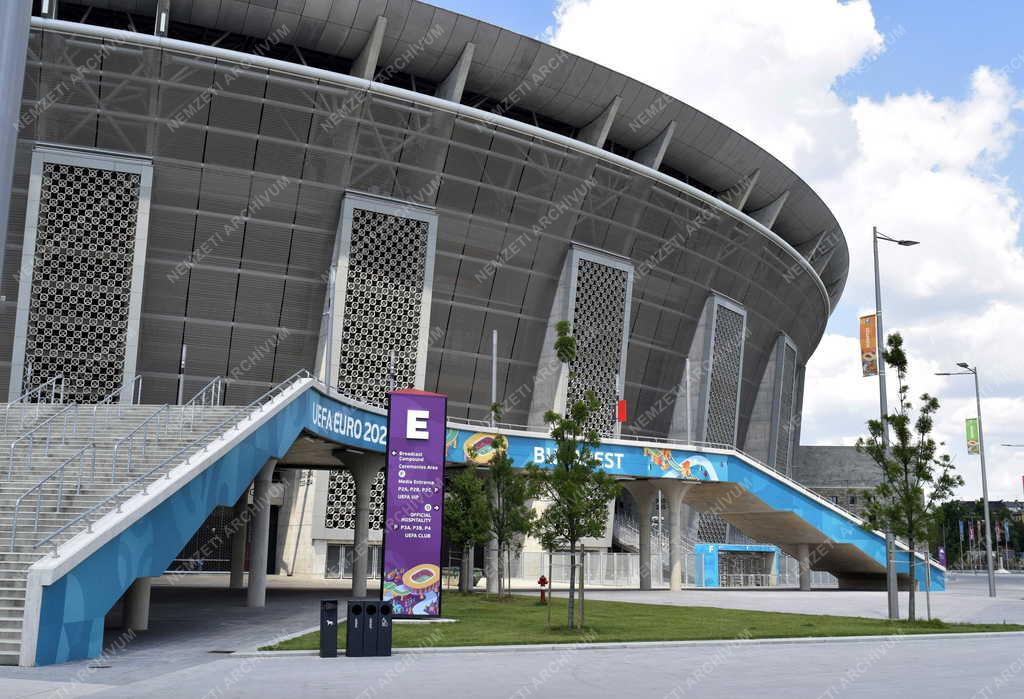 Sport - Készülődés az elmaradt 2020-as labdarúgó Európa-bajnokságra