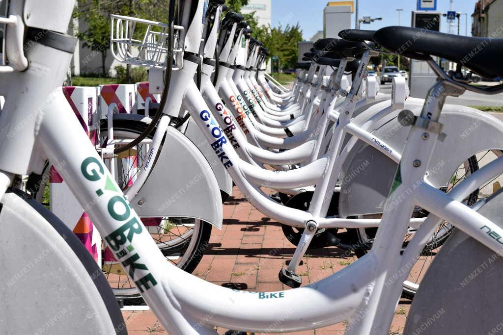 Közlekedés - GyőrBike közösségi bérkerékpár-rendszer