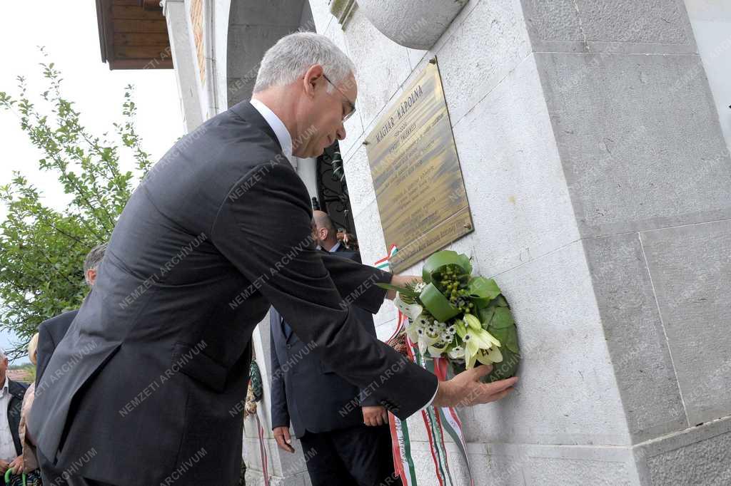 Világháborús centenárium - Balog Zoltán miniszter az olaszországi megemlékezéseken