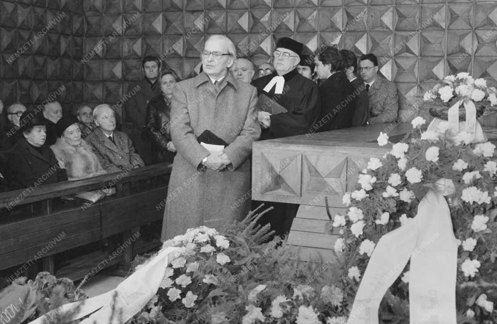 Temetés - Végső búcsú Bartók Béláné Pásztory Dittától