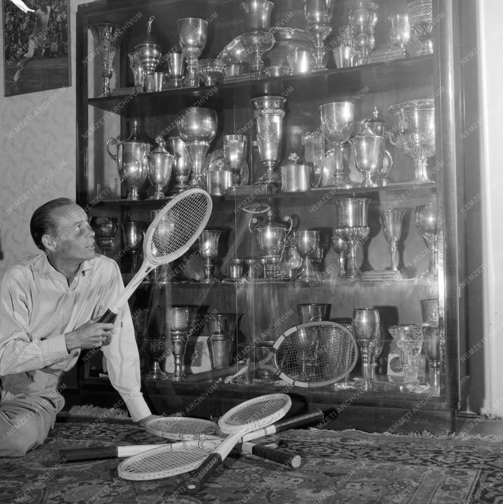 Sport - Asbóth József tizennyolcszoros magyar teniszbajnok 