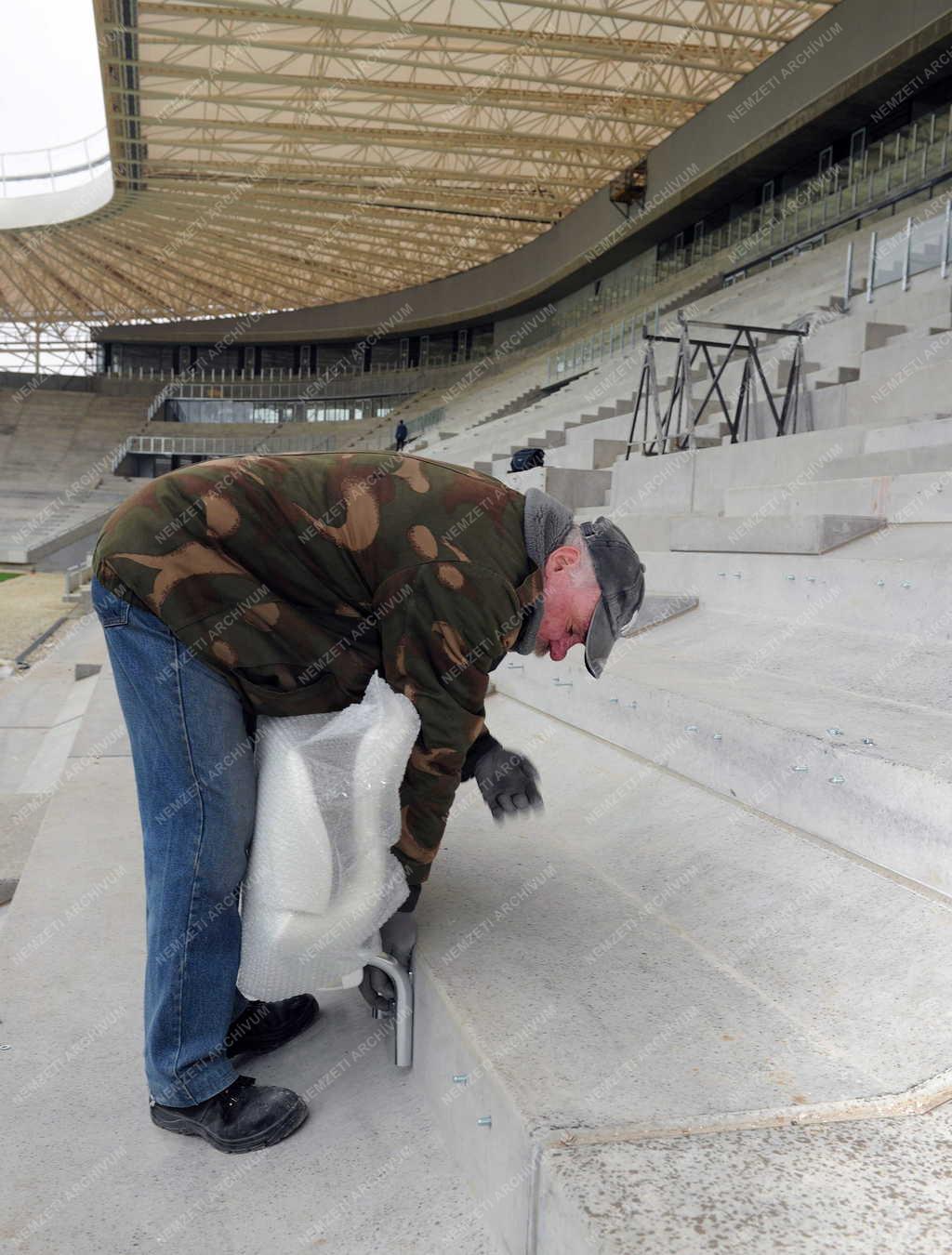 Sportlétesítmény - Debrecen - Épül az új stadion