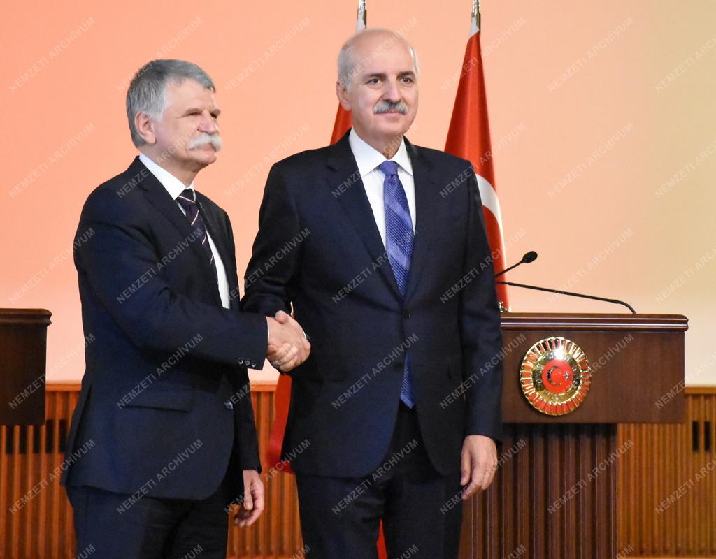 Kövér László Ankarában