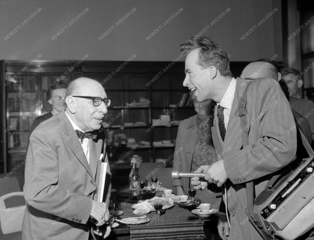 Kultúra - Igor Stravinsky zeneszerző Budapesten