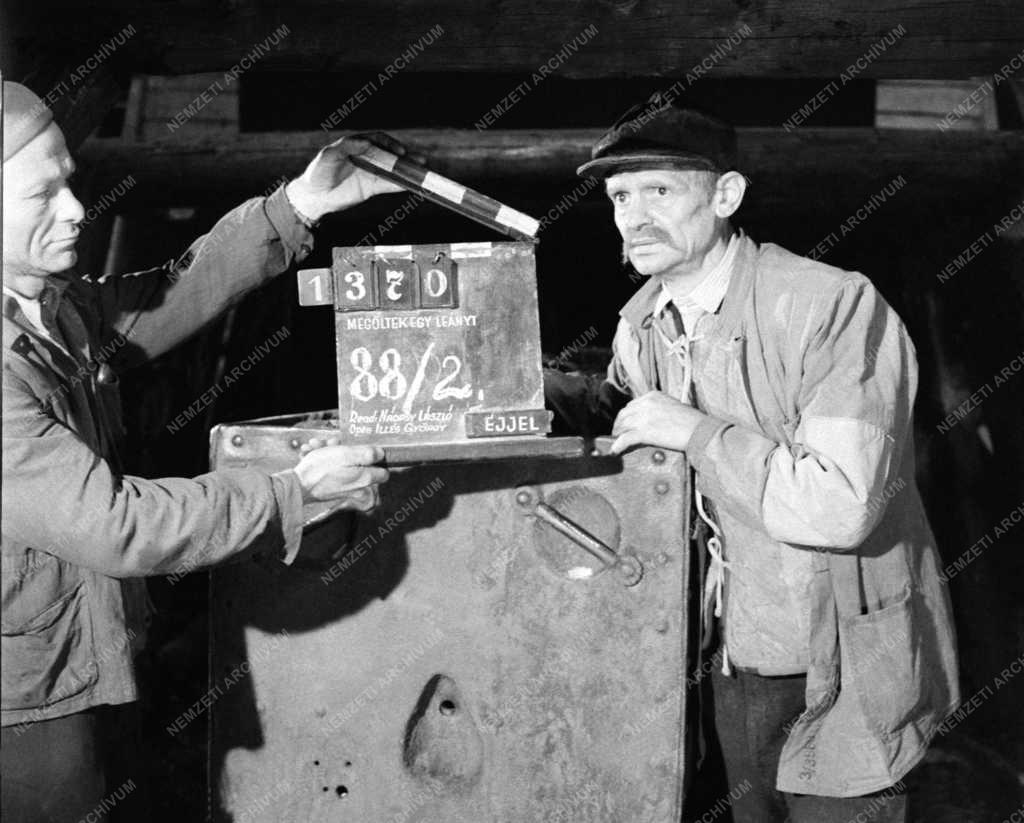 Kultúra - Megöltek egy lányt című film forgatása
